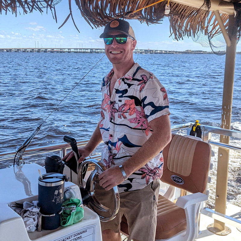 Tropical Tiki Tours Captain Frank