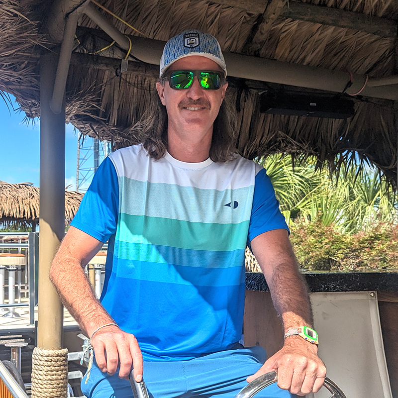 Tropical Tiki Tours Captain Peel